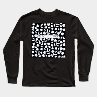 INTOILETABLE PUN MEME Long Sleeve T-Shirt